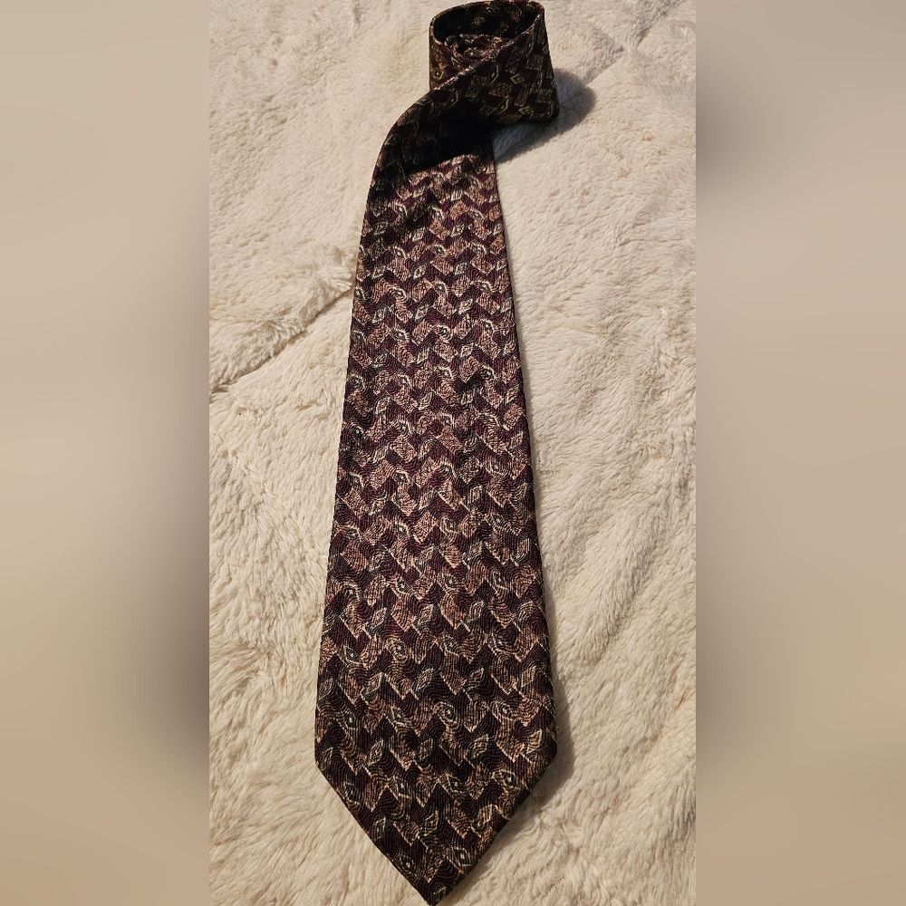 Mens Necktie 100% Silk, Hand Made
